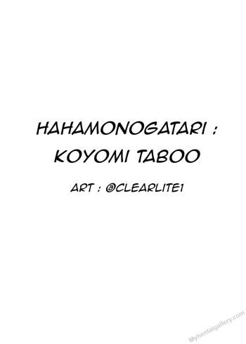 Hahamonogatari - Koyomi Taboo
